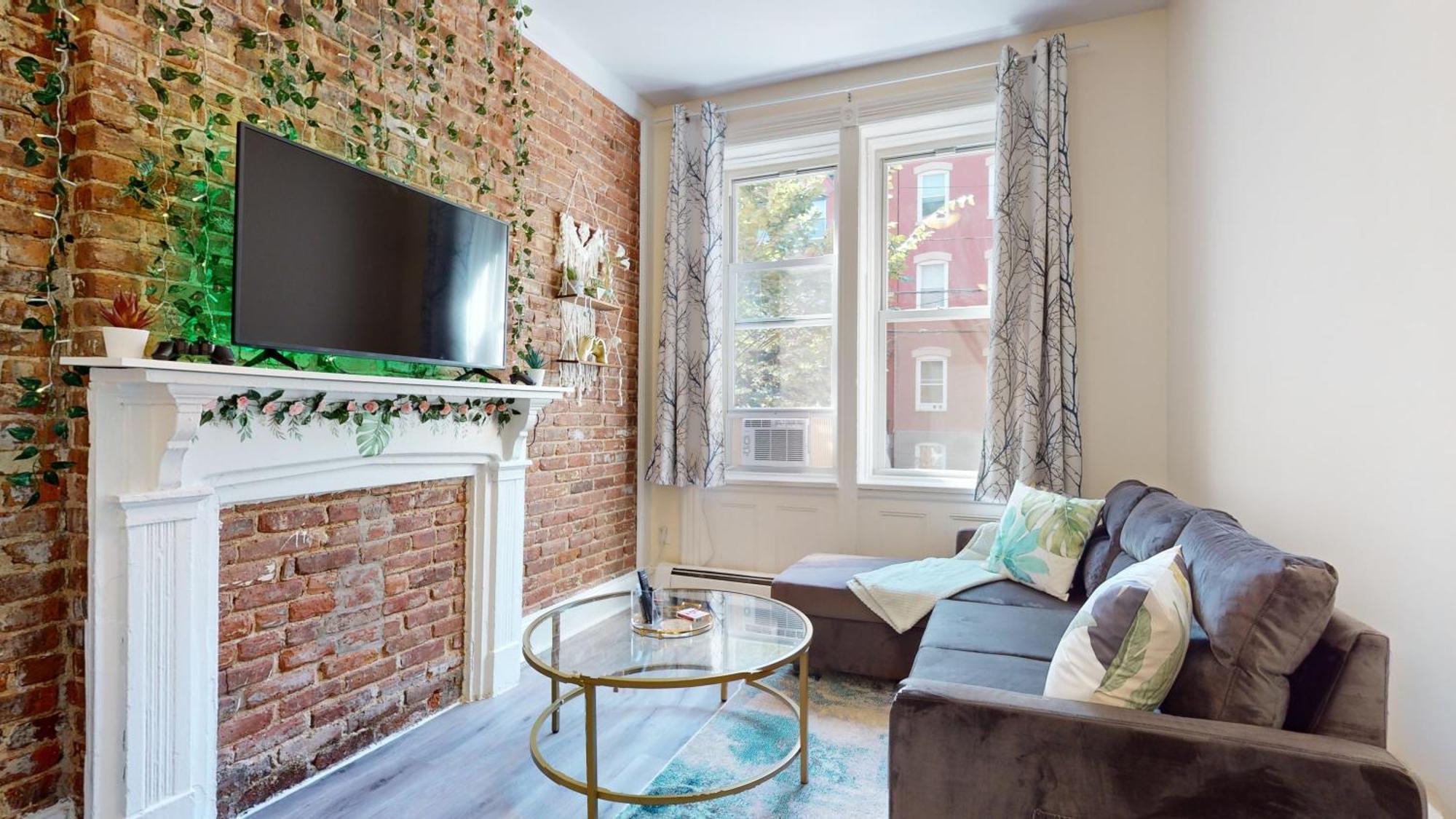ホーボーケンMinutes To Nyc Sleeps 5アパートメント エクステリア 写真
