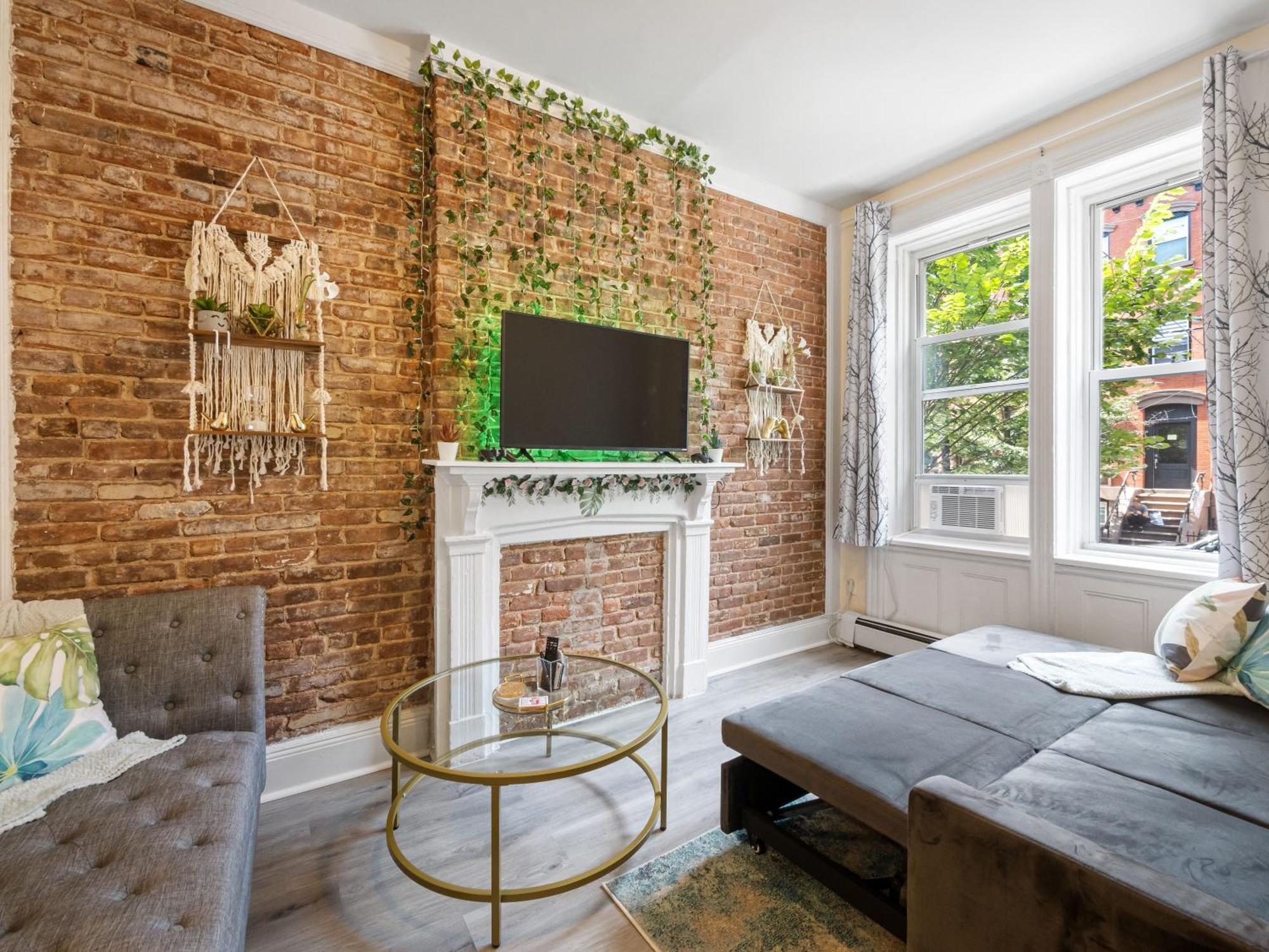ホーボーケンMinutes To Nyc Sleeps 5アパートメント エクステリア 写真